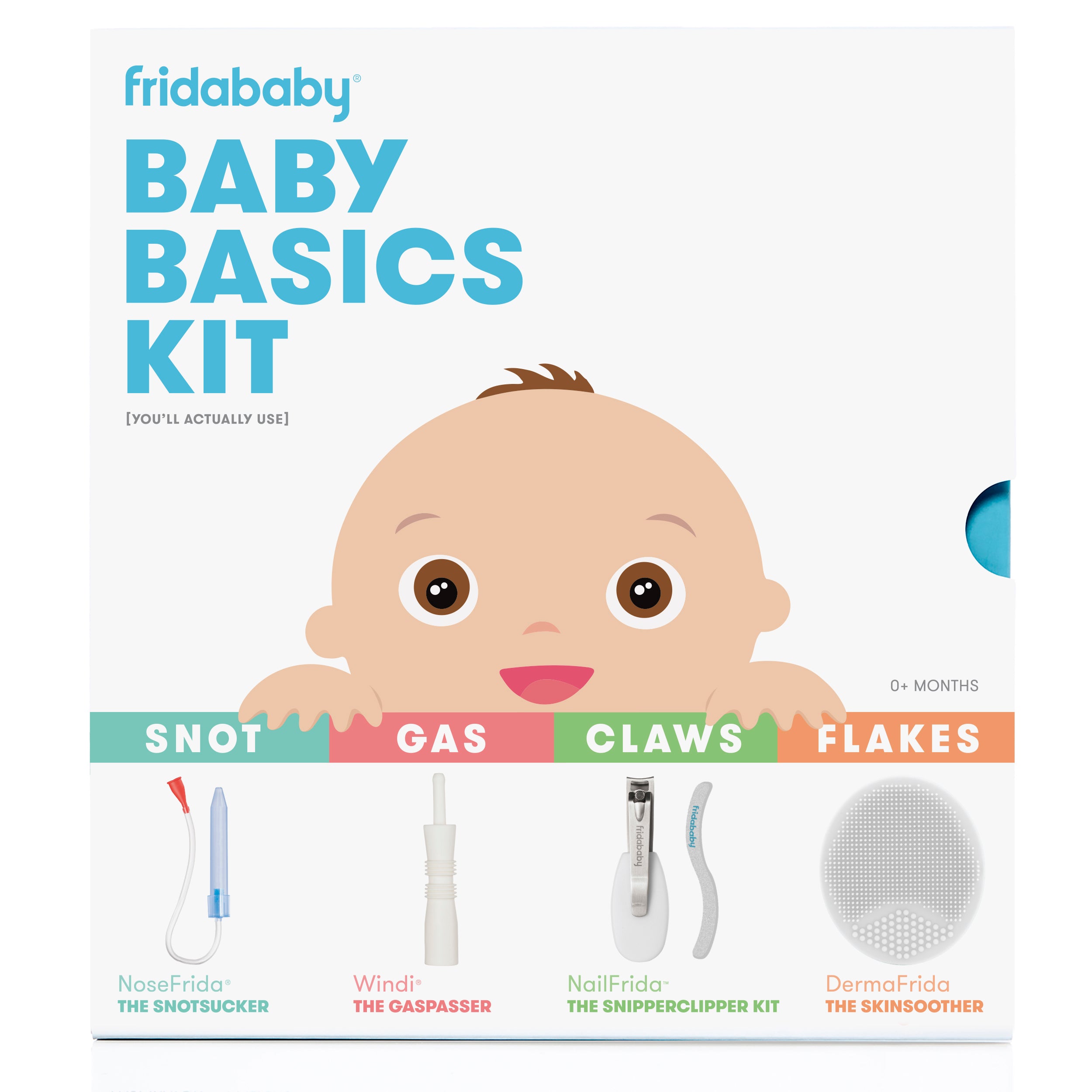 Frida Baby – Primo Kit di Cura per Neonati | Set Completo Igiene e Benessere