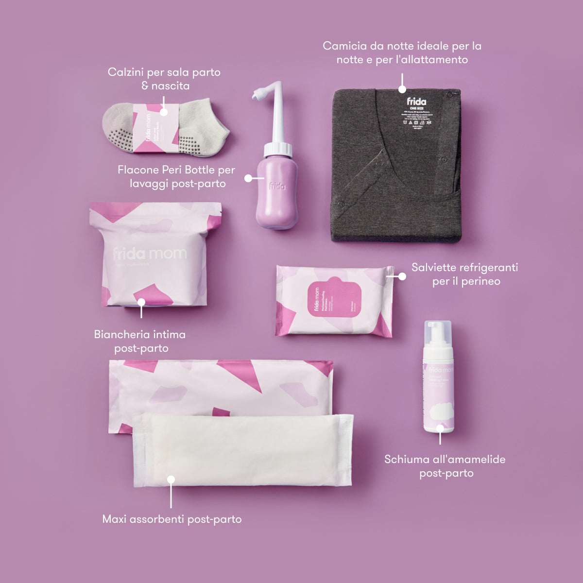 Frida Mom - Kit per Travaglio e Recupero Post-Parto