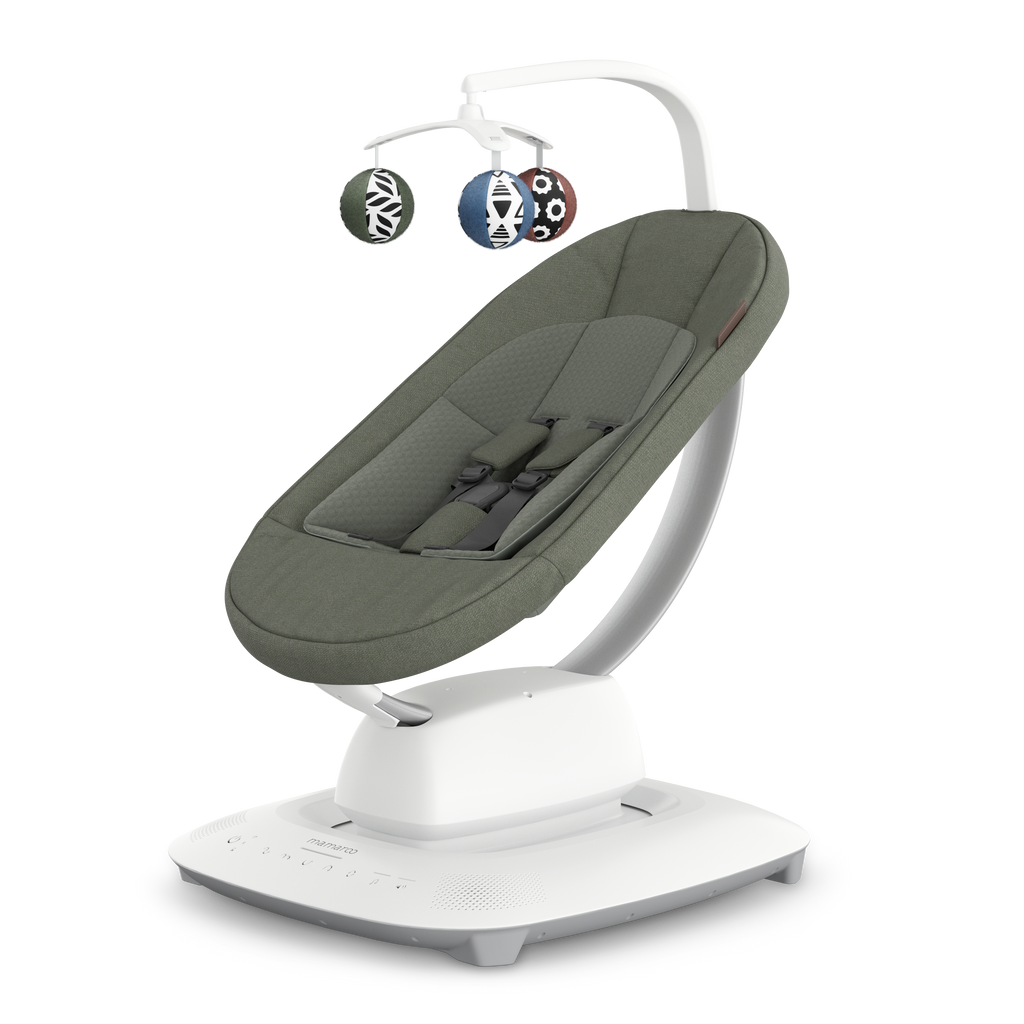 UPPAbaby Mamaroo Smart Swing | Altalena Neonato con Bluetooth e Riduttore