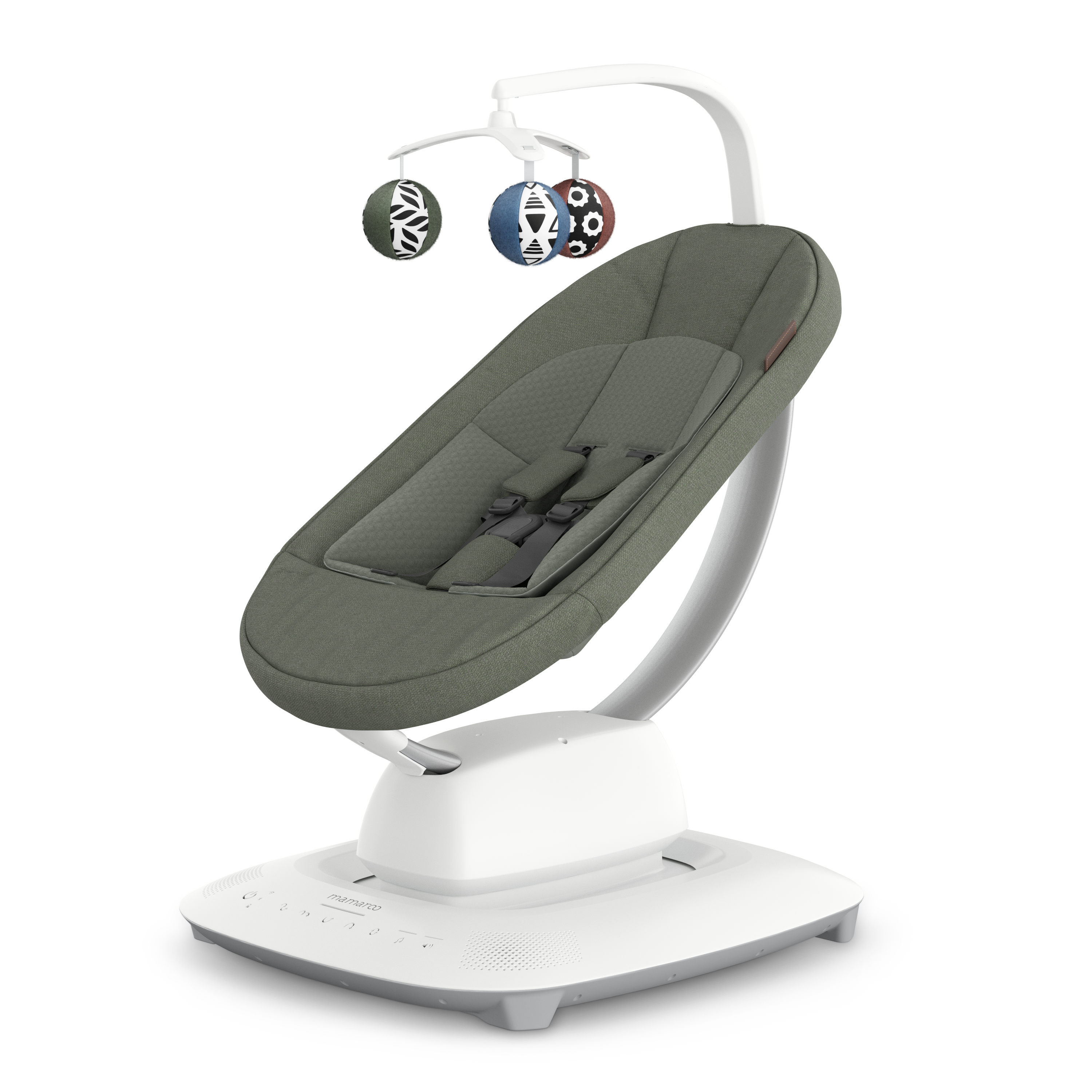 UPPAbaby Mamaroo Smart Swing | Altalena Neonato con Bluetooth e Riduttore
