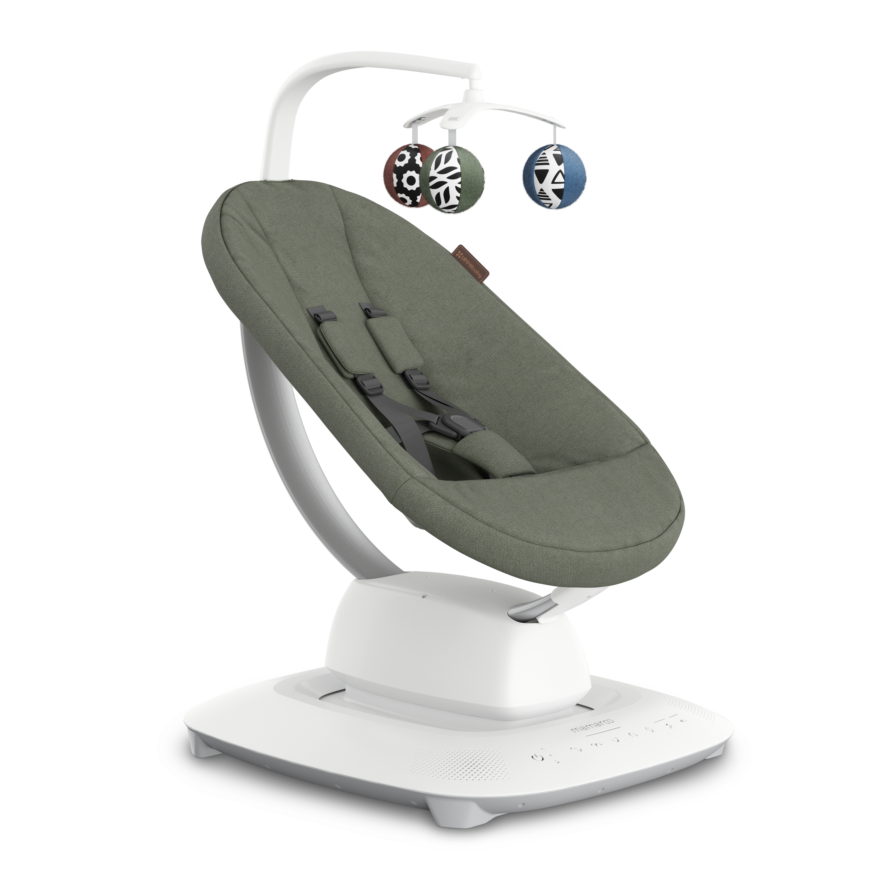 UPPAbaby Mamaroo Smart Swing | Altalena Neonato con Bluetooth e Riduttore