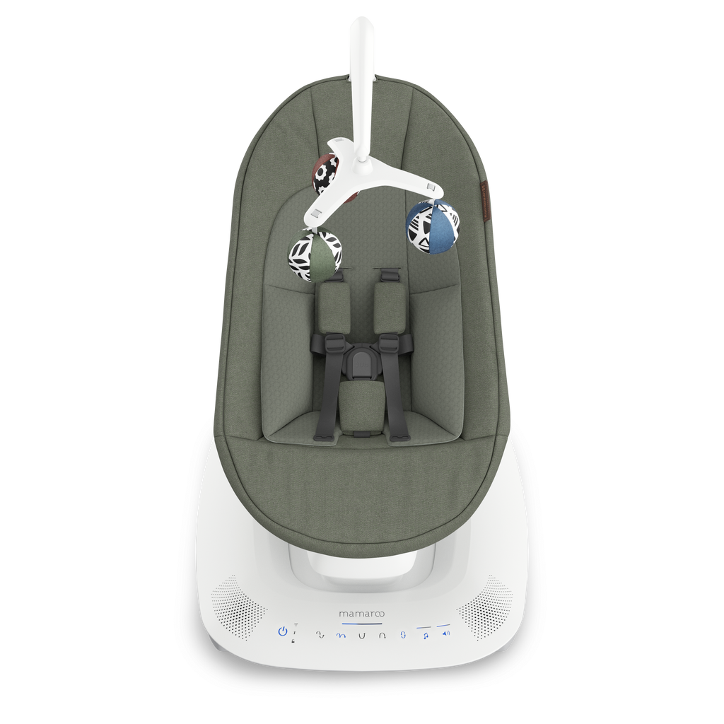 UPPAbaby Mamaroo Smart Swing | Altalena Neonato con Bluetooth e Riduttore