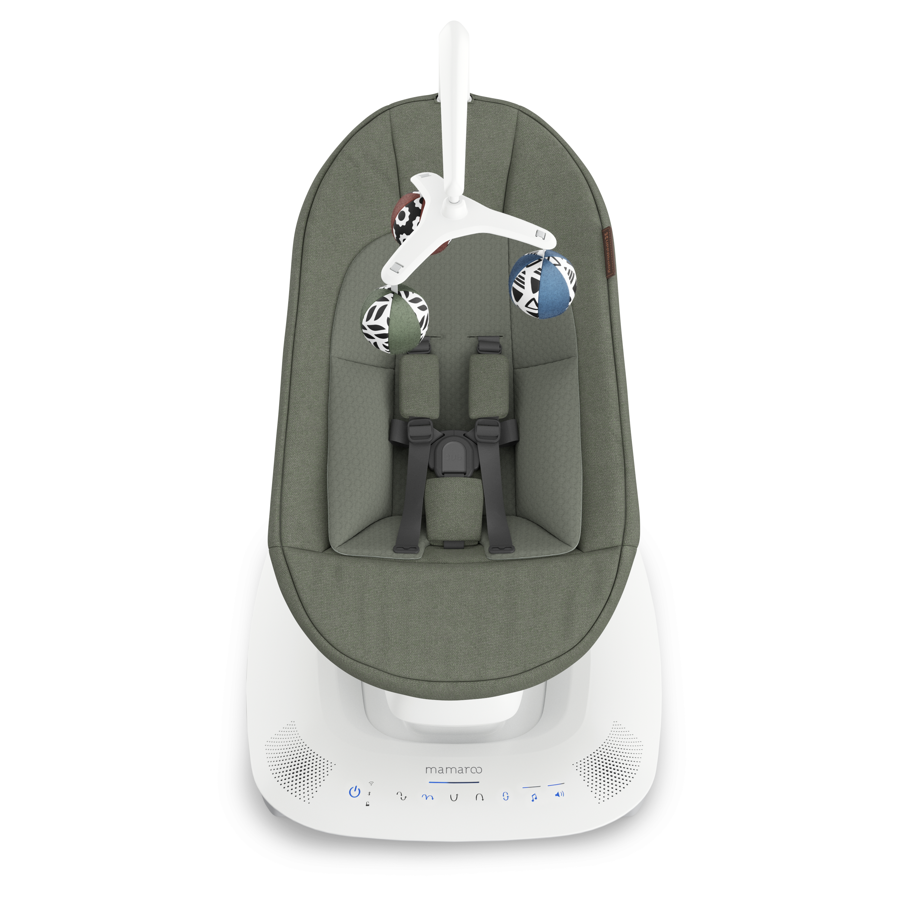 UPPAbaby Mamaroo Smart Swing | Altalena Neonato con Bluetooth e Riduttore