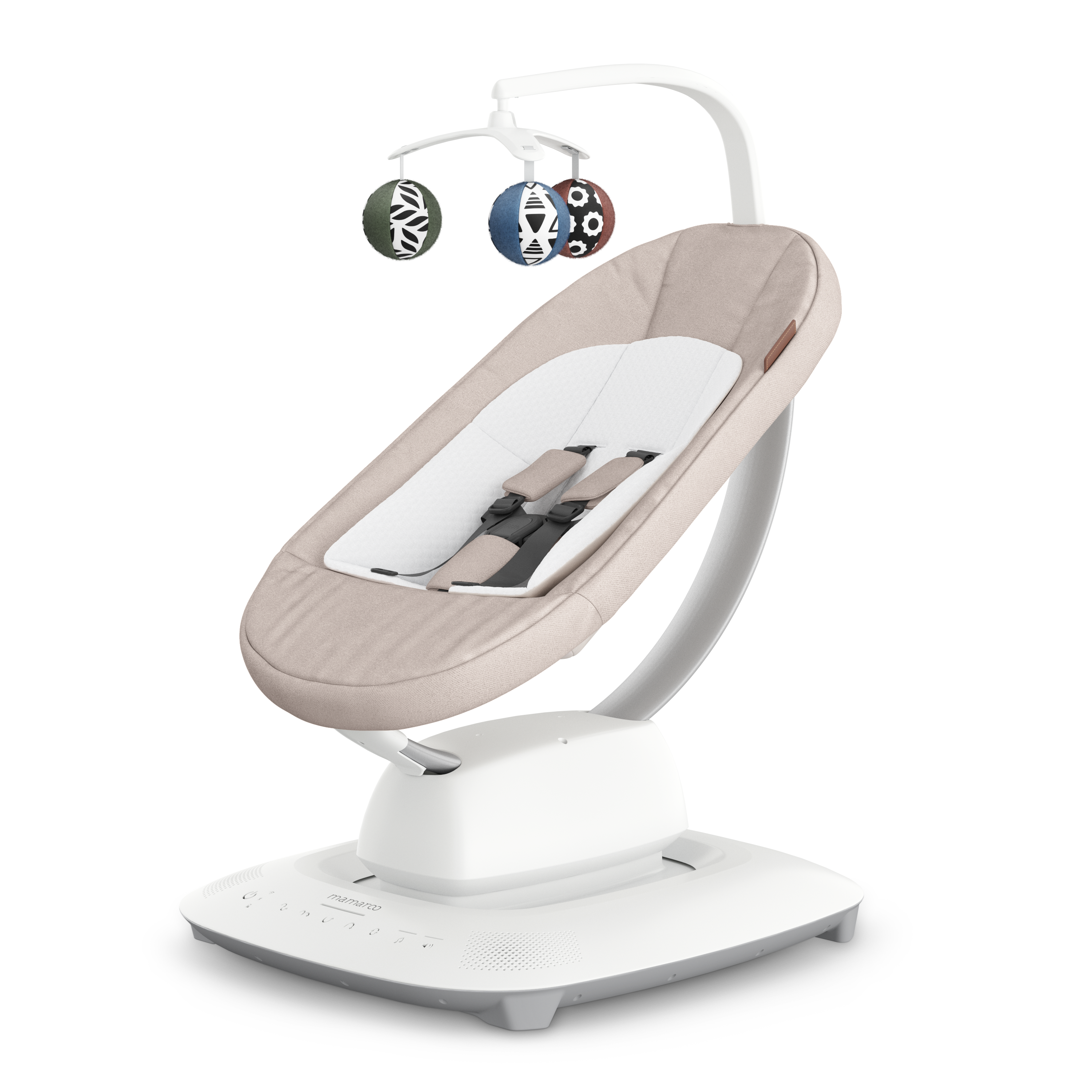 UPPAbaby Mamaroo Smart Swing | Altalena Neonato con Bluetooth e Riduttore