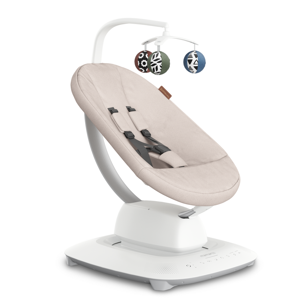 UPPAbaby Mamaroo Smart Swing | Altalena Neonato con Bluetooth e Riduttore