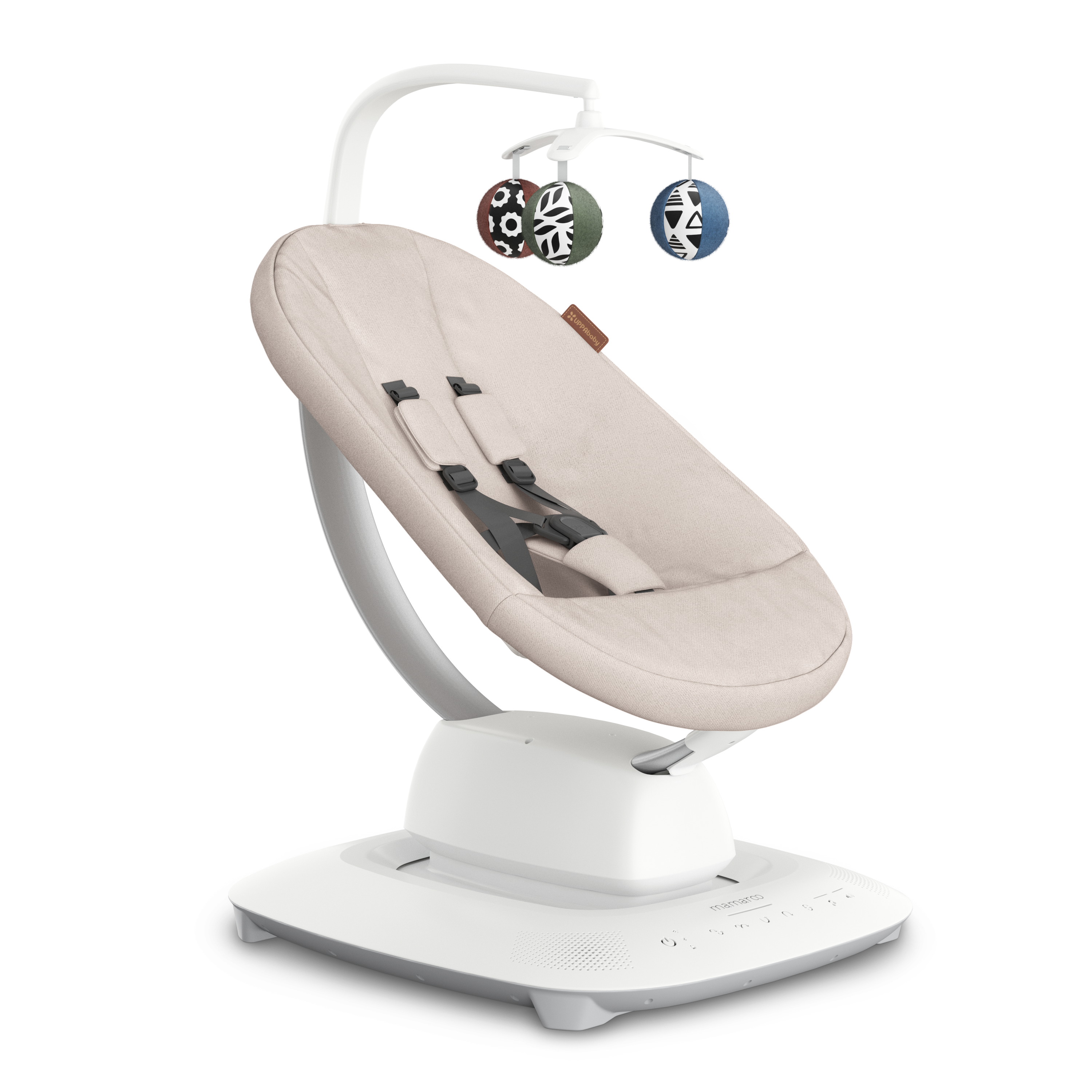 UPPAbaby Mamaroo Smart Swing | Altalena Neonato con Bluetooth e Riduttore