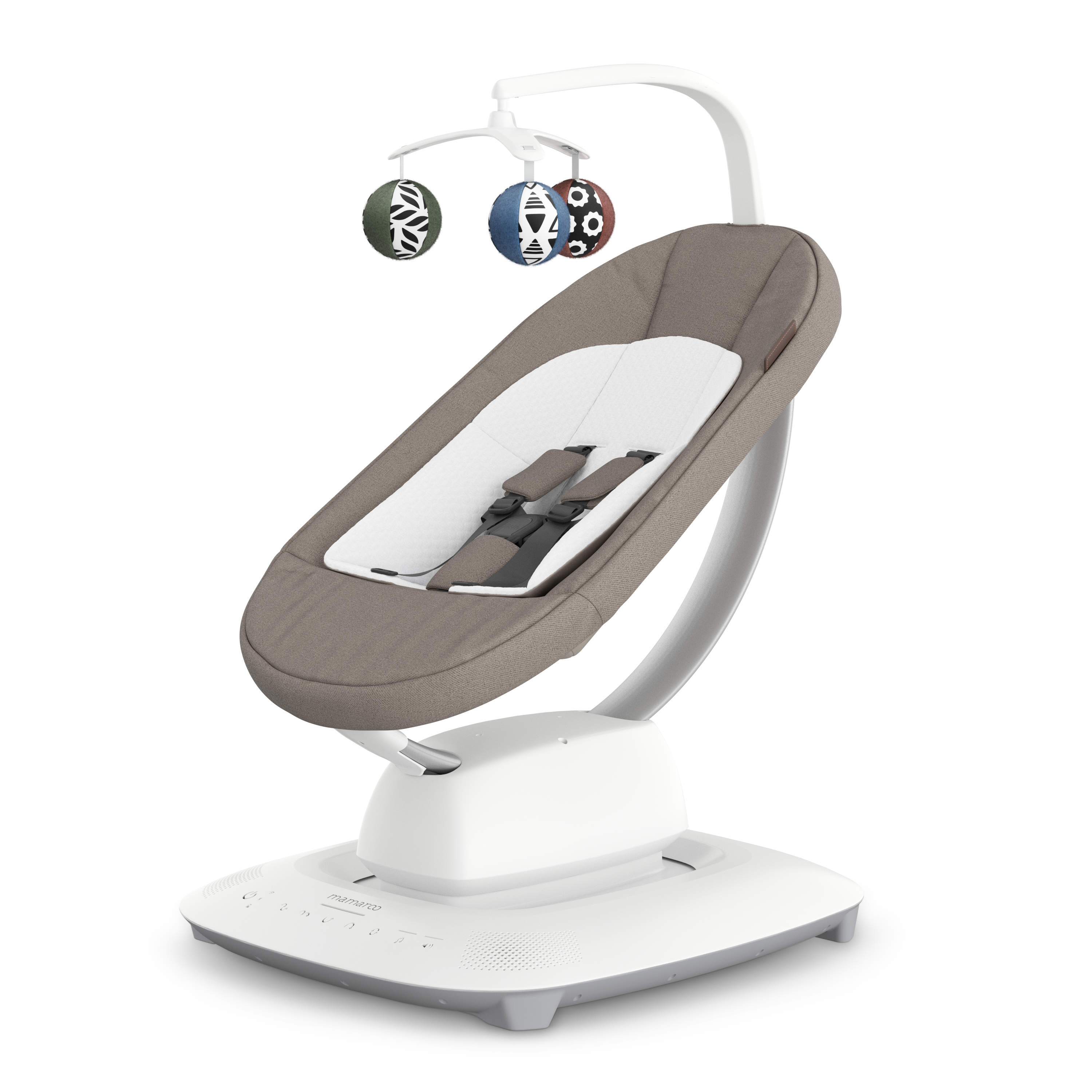 UPPAbaby Mamaroo Smart Swing | Altalena Neonato con Bluetooth e Riduttore