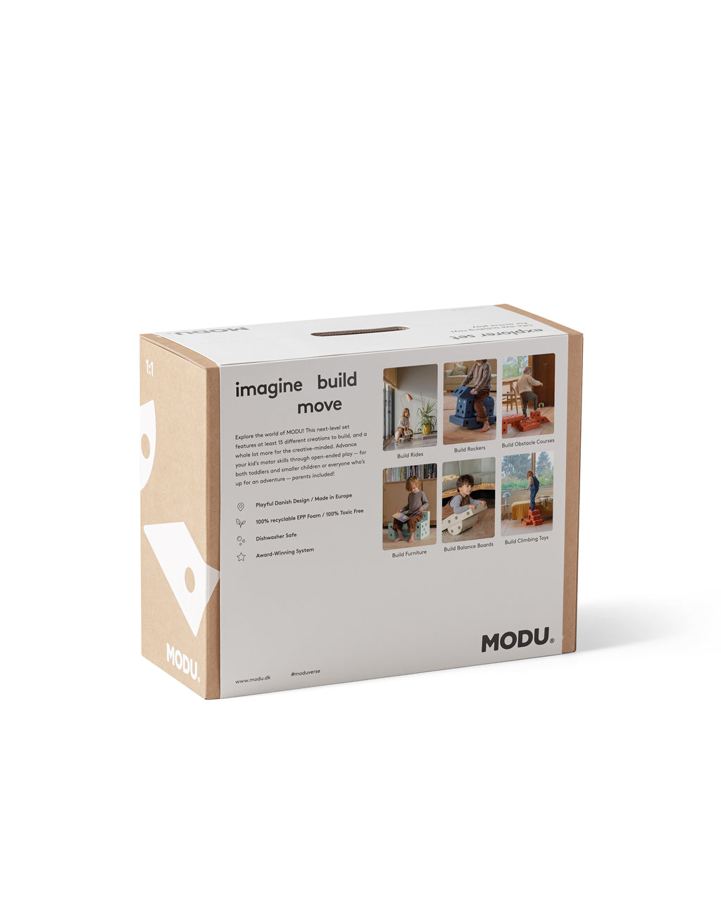 MODU Explorer Set | Set Motorio Modulare 0-6 Anni | Gioco Educativo