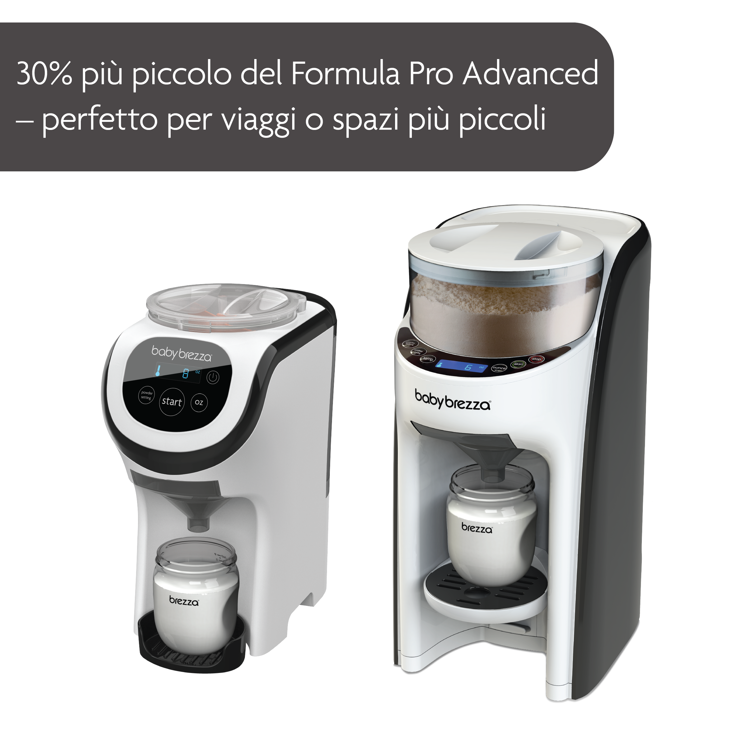 Baby Brezza Formula Pro Mini – Distributore Automatico Compatto di Latte in Formula