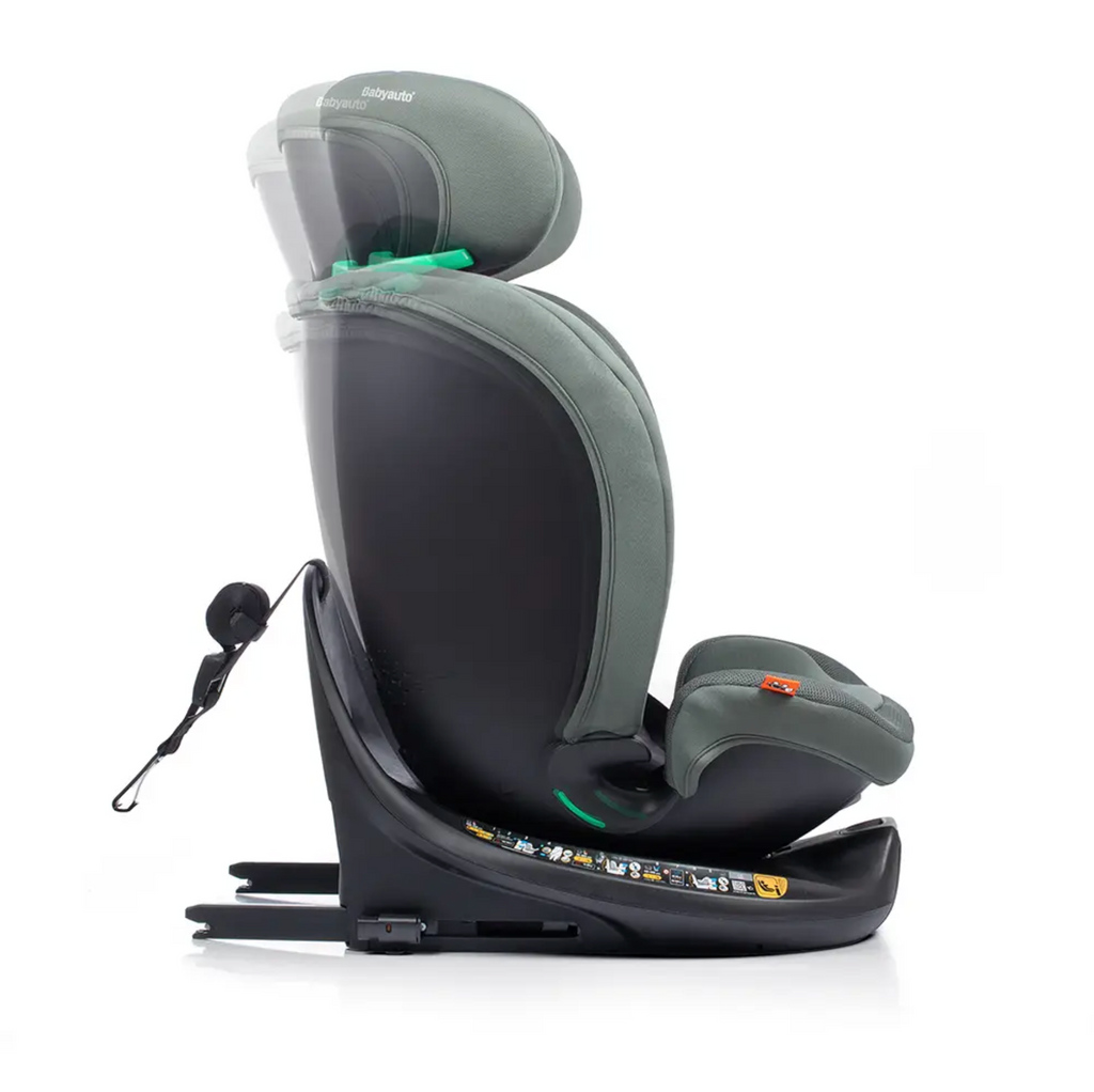 Babyauto Seggiolino Auto KANDA i-Fix 40-150 cm | Base Girevole 360° e Isofix