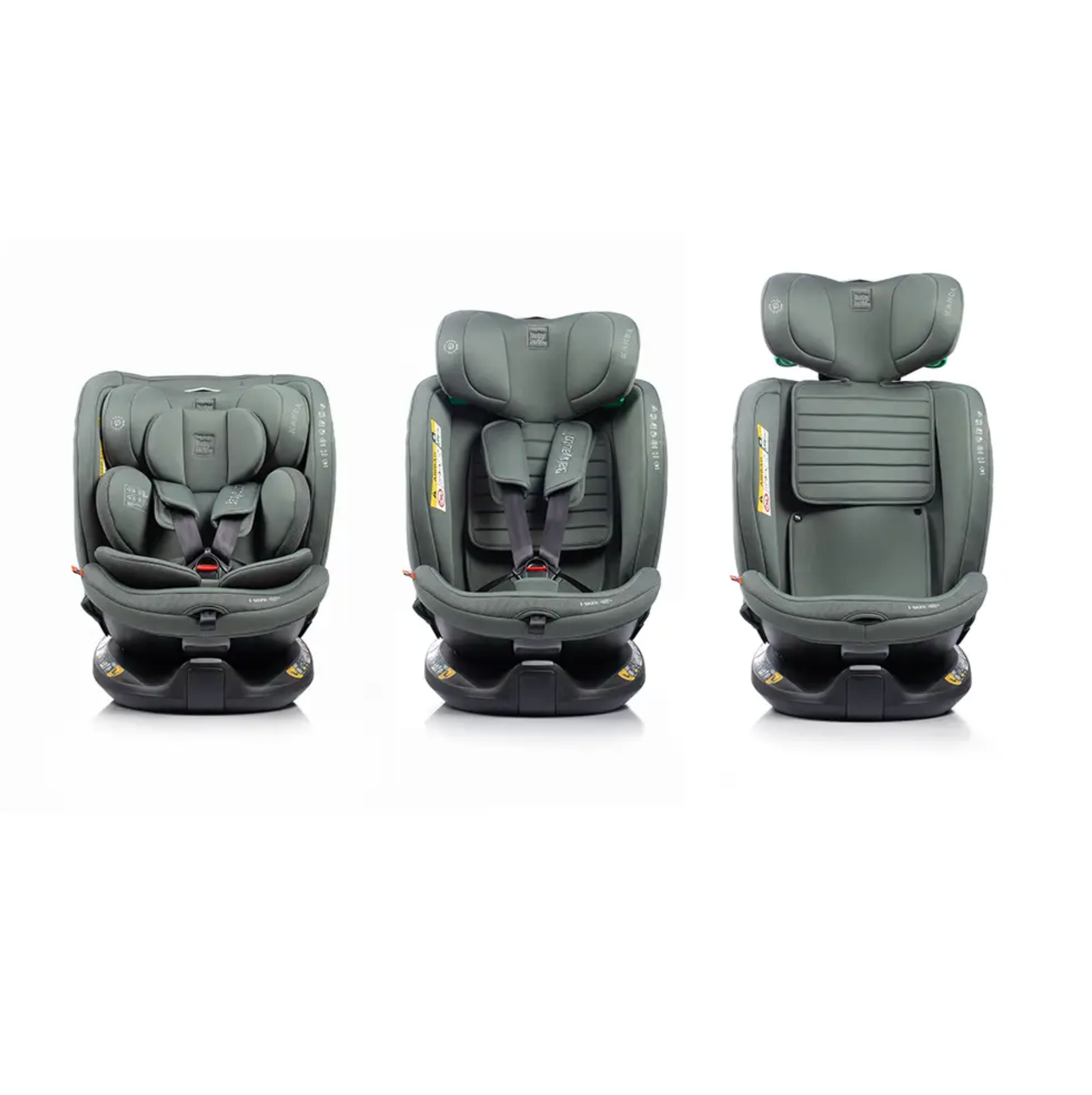 Babyauto Seggiolino Auto KANDA i-Fix 40-150 cm | Base Girevole 360° e Isofix