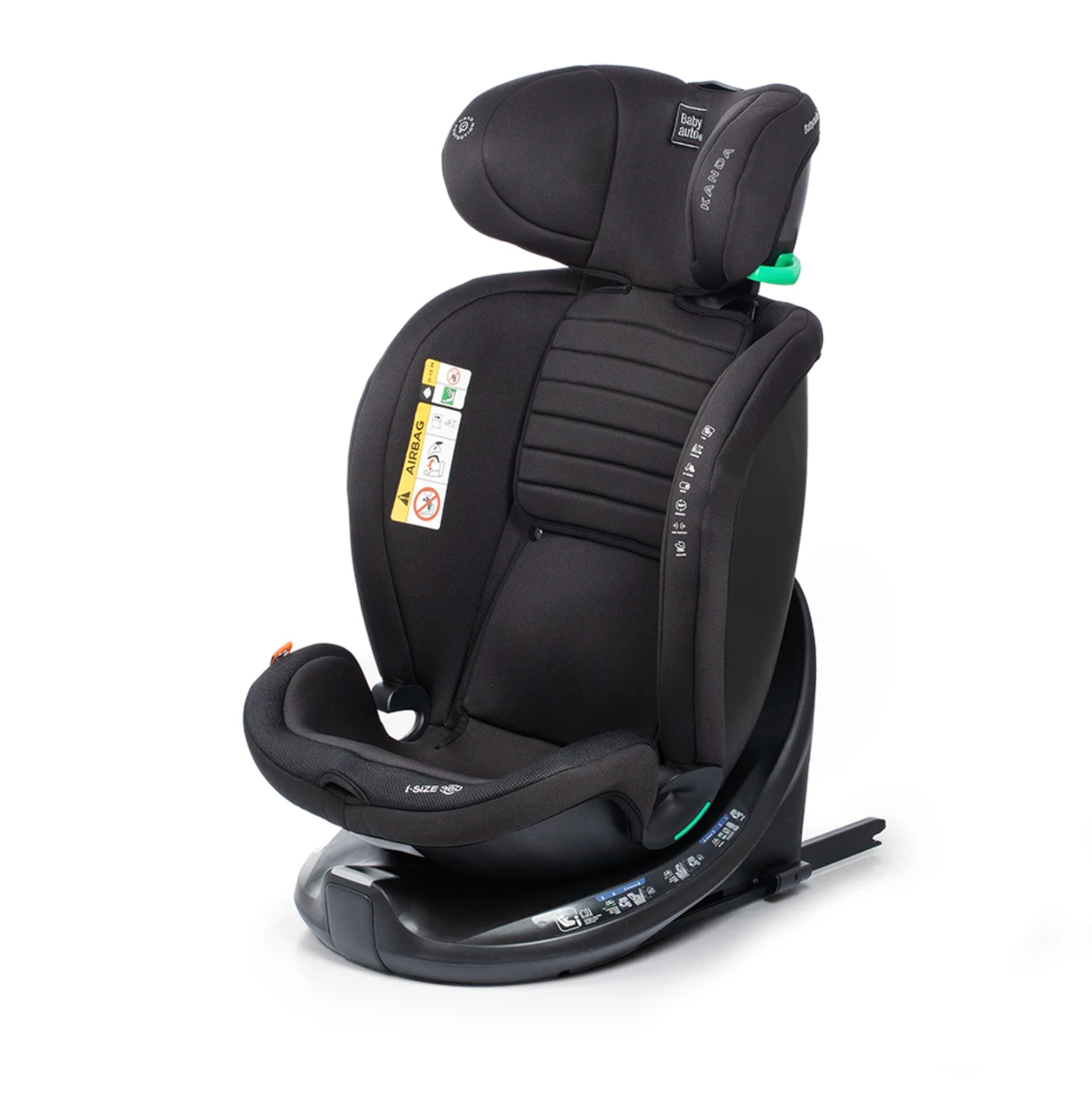 Babyauto Seggiolino Auto KANDA i-Fix 40-150 cm | Base Girevole 360° e Isofix