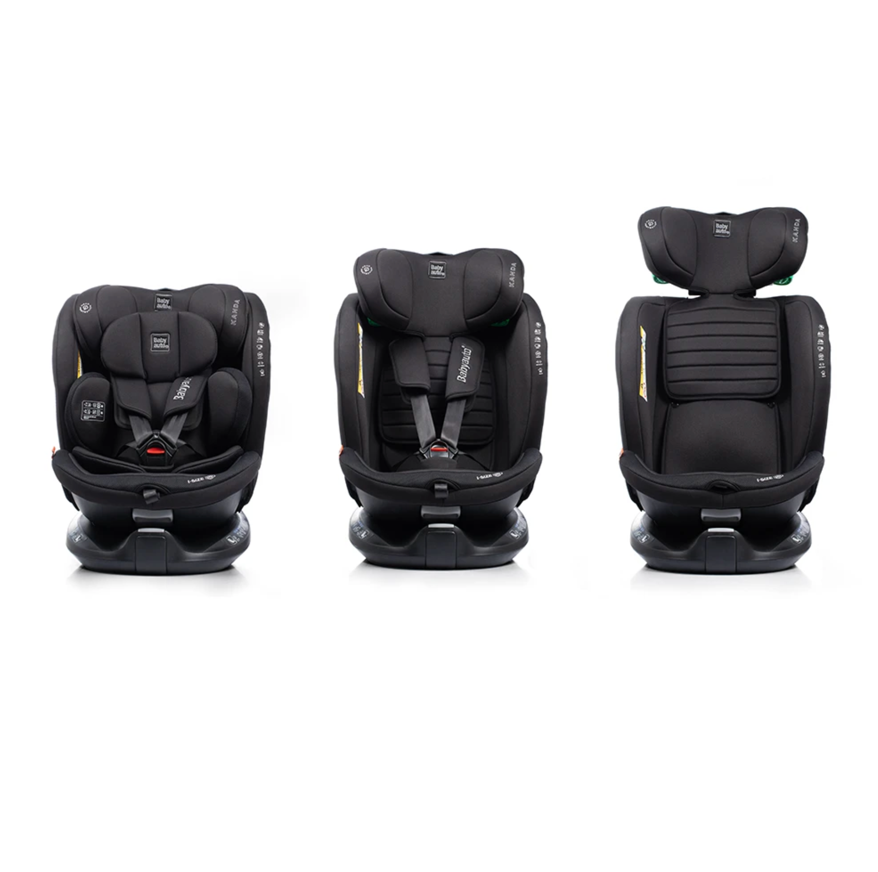 Babyauto Seggiolino Auto KANDA i-Fix 40-150 cm | Base Girevole 360° e Isofix