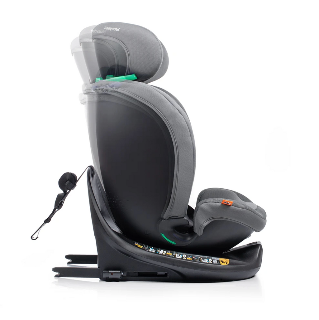 Babyauto Seggiolino Auto KANDA i-Fix 40-150 cm | Base Girevole 360° e Isofix