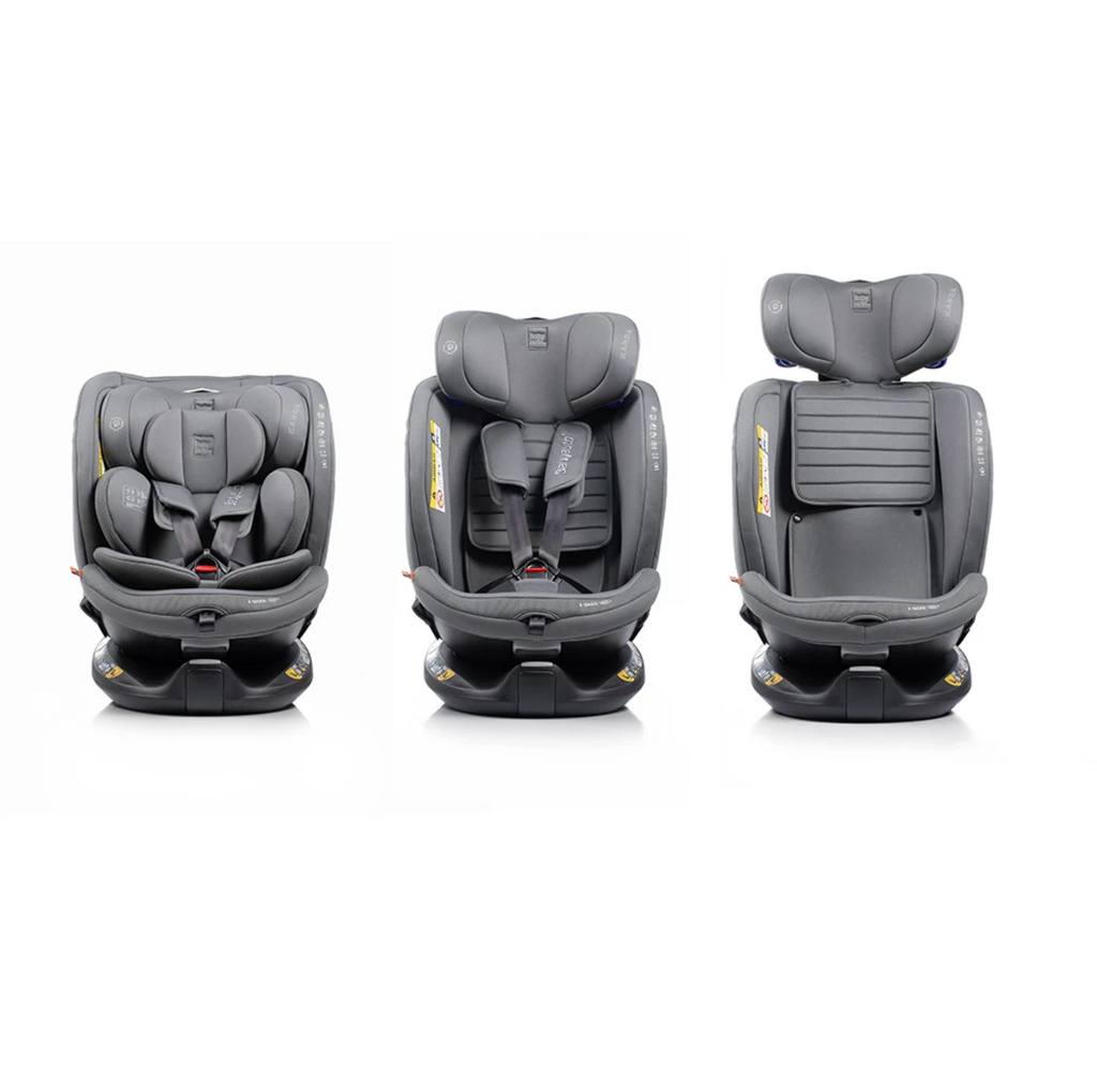 Babyauto Seggiolino Auto KANDA i-Fix 40-150 cm | Base Girevole 360° e Isofix