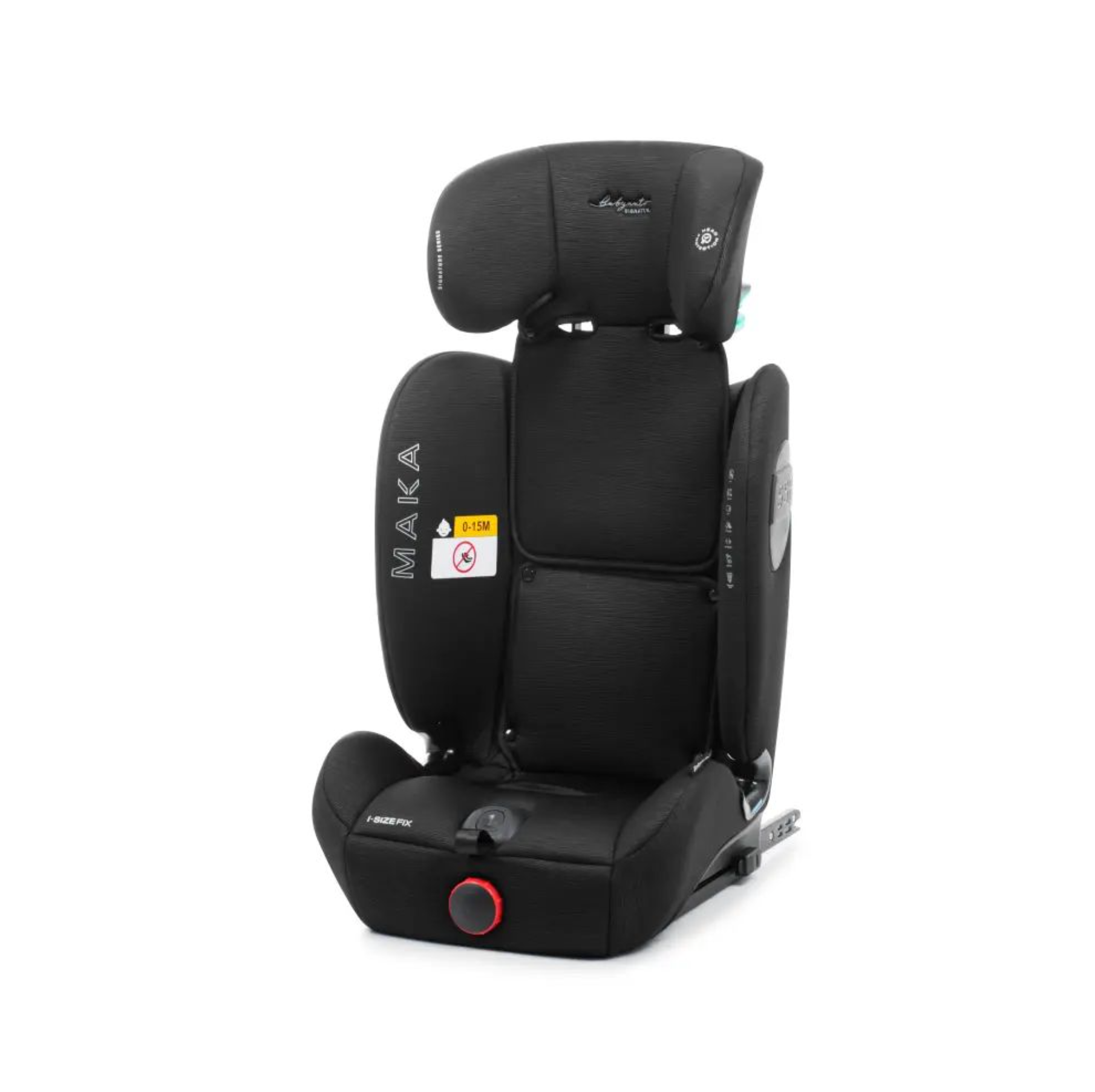 Babyauto Seggiolino Auto MAKA i-Size 76-150 cm Black Line | 15 mesi–12 anni
