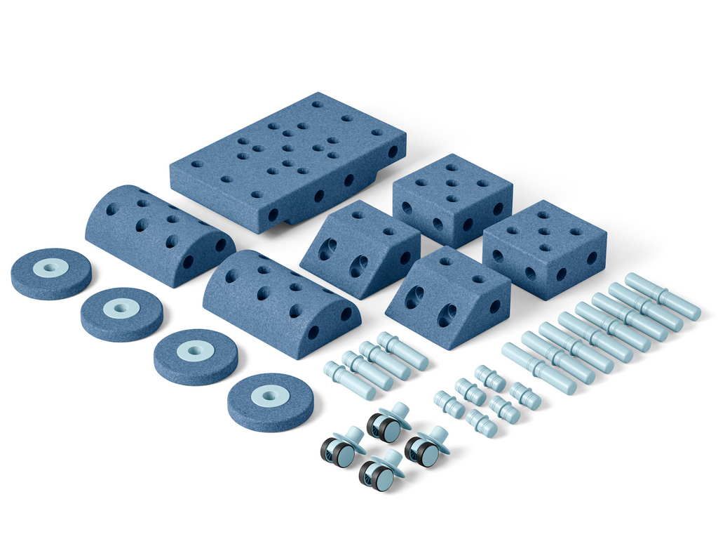 MODU Dreamer Set – Set da Costruzione XXL per Bambini | Gioco Creativo 0-6 anni
