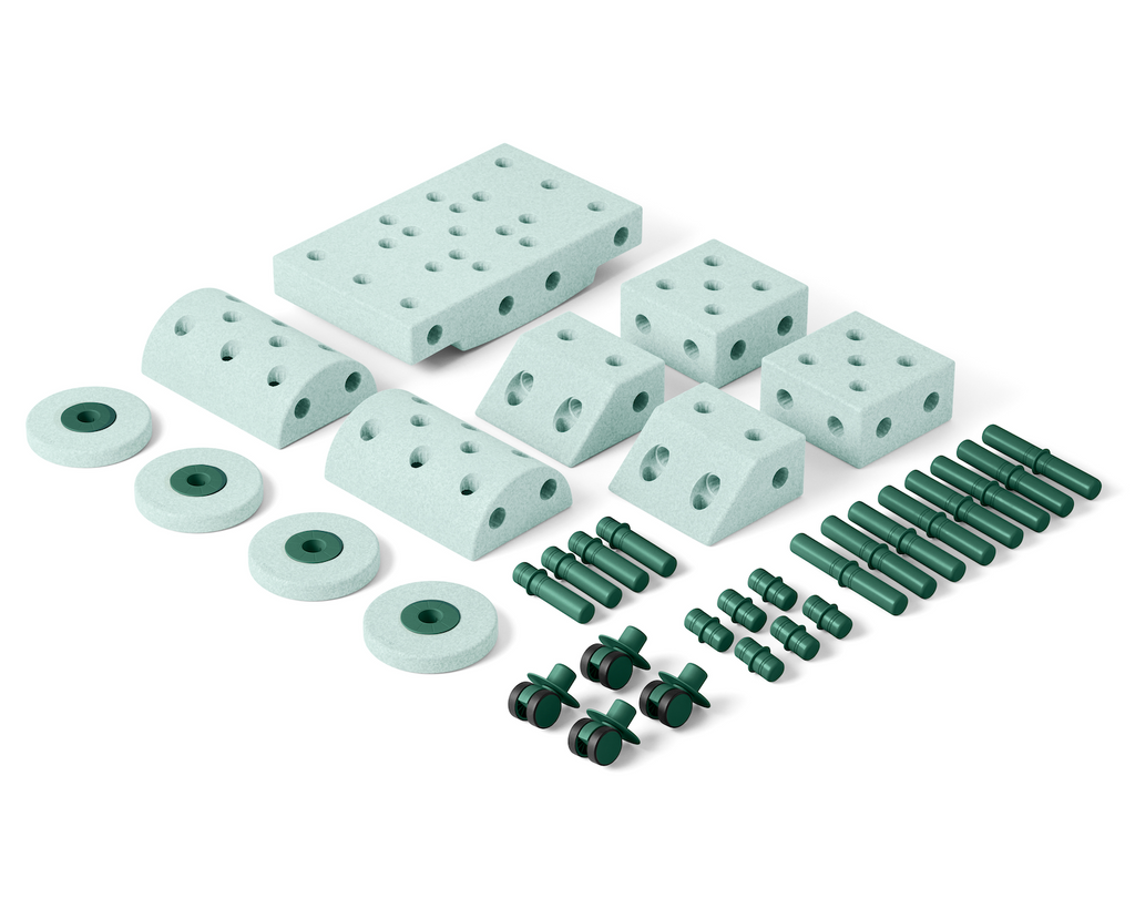 MODU Dreamer Set – Set da Costruzione XXL per Bambini | Gioco Creativo 0-6 anni