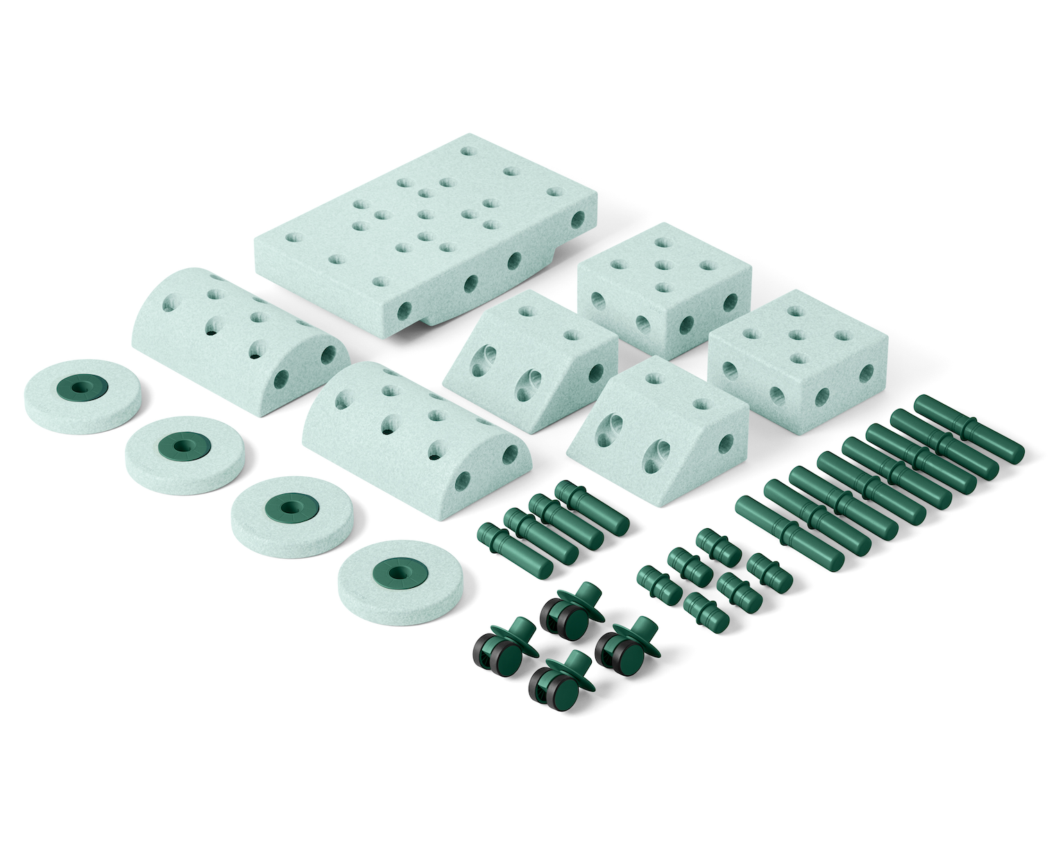 MODU Dreamer Set – Set da Costruzione XXL per Bambini | Gioco Creativo 0-6 anni