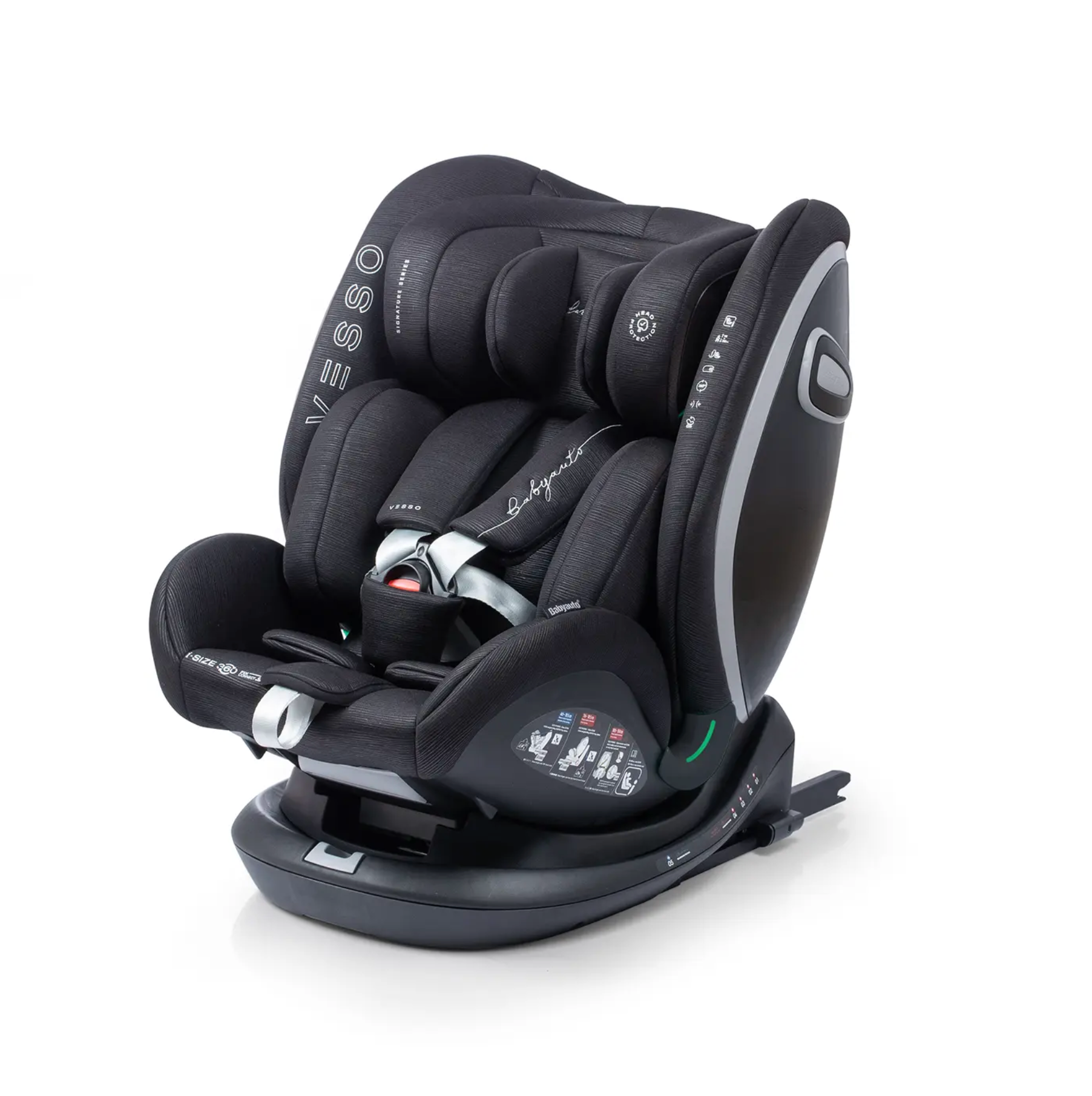 Babyauto Seggiolino Auto VESSO i-Size 40-150 cm | Sicurezza 0-12 anni