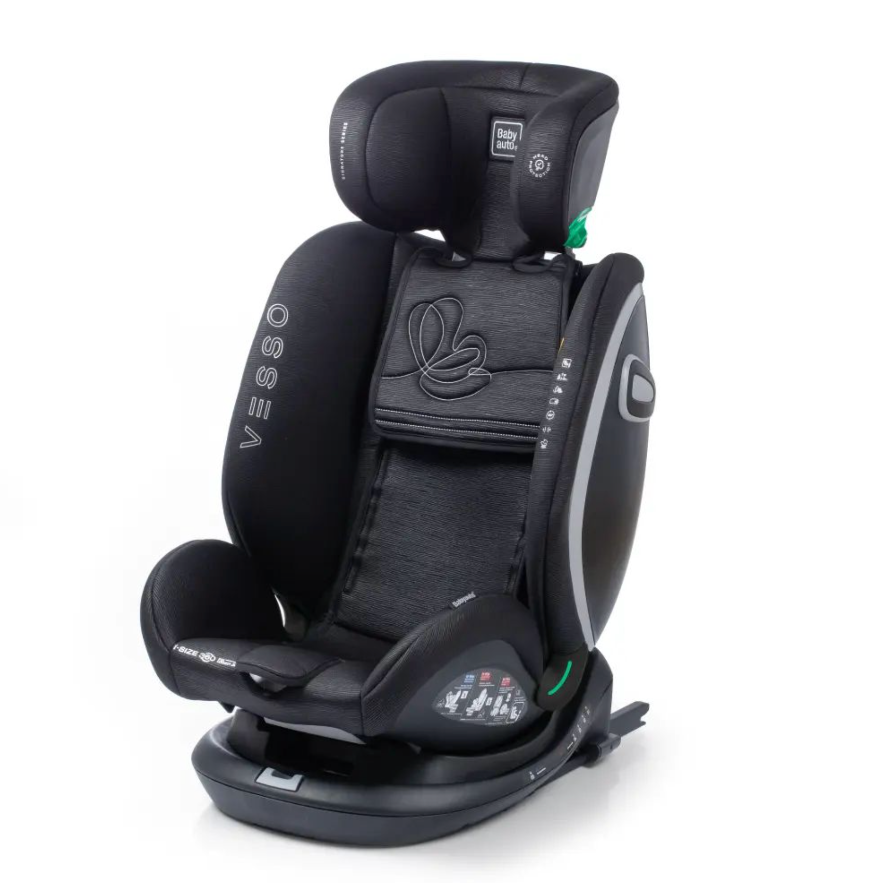 Babyauto Seggiolino Auto VESSO i-Size 40-150 cm | Sicurezza 0-12 anni