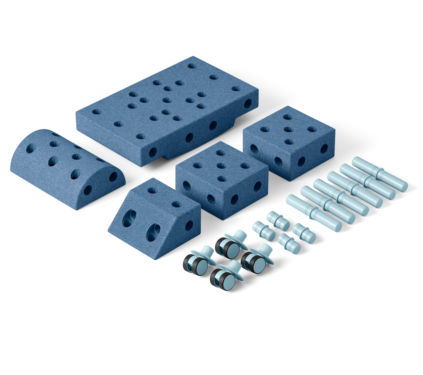 MODU Explorer Set | Set Motorio Modulare 0-6 Anni | Gioco Educativo