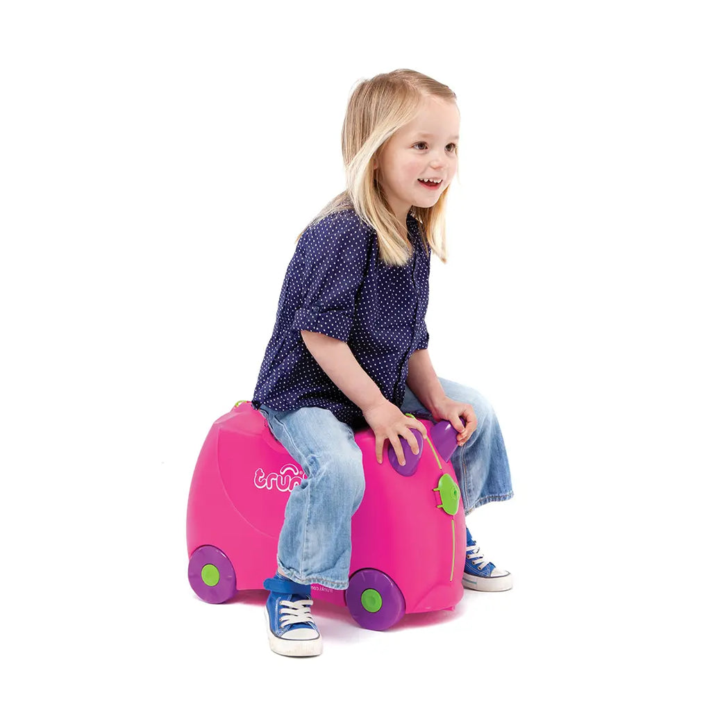 Valigia Cavalcabile per Bambini Trixie Pink