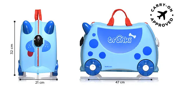 Valigia Cavalcabile Trunki Dougie Dog