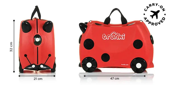 Valigia Cavalcabile Trunki Harley Ladybird