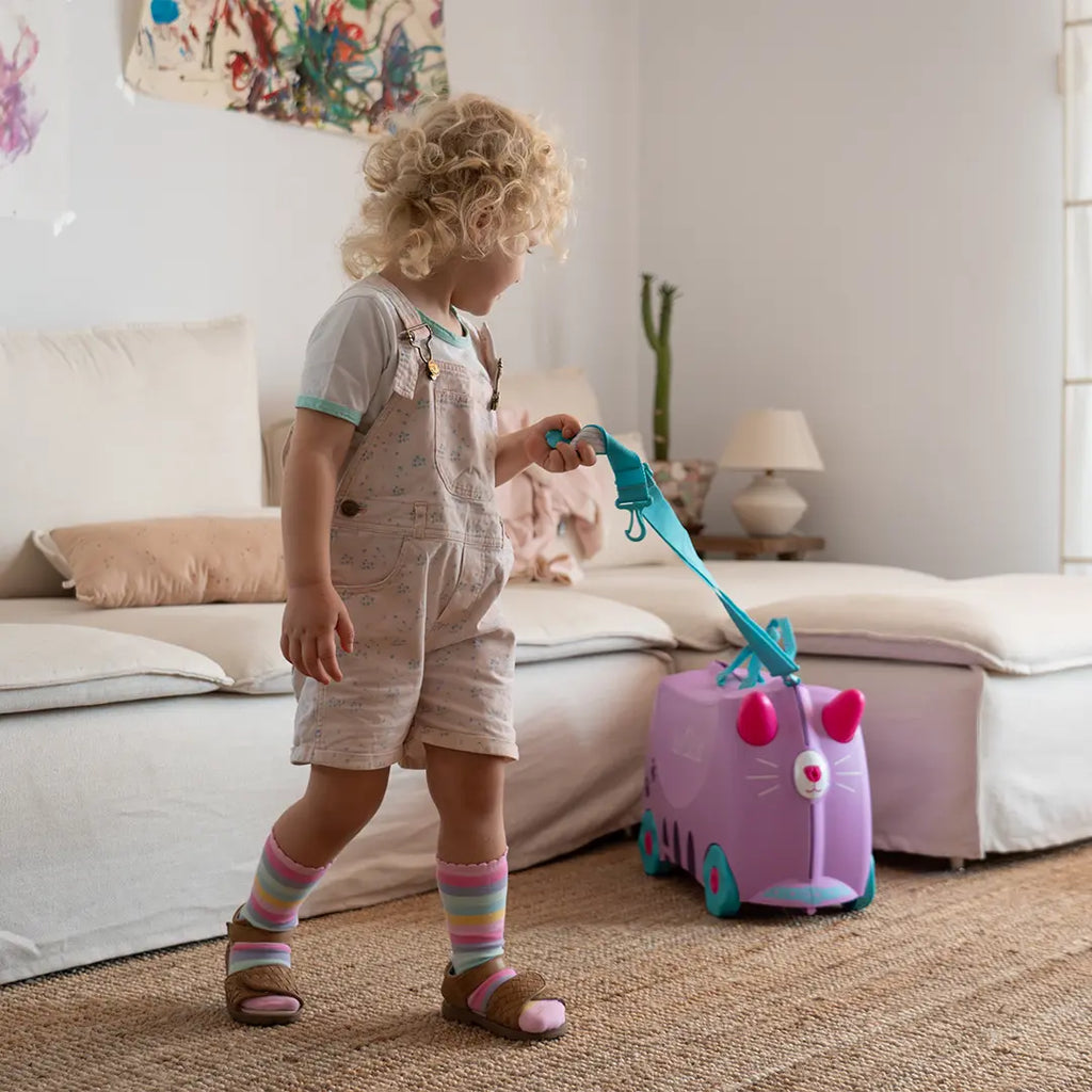 Valigia Cavalcabile Trunki Cassie Candy Cat