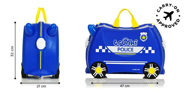 Valigia Cavalcabile Trunki Percy Police
