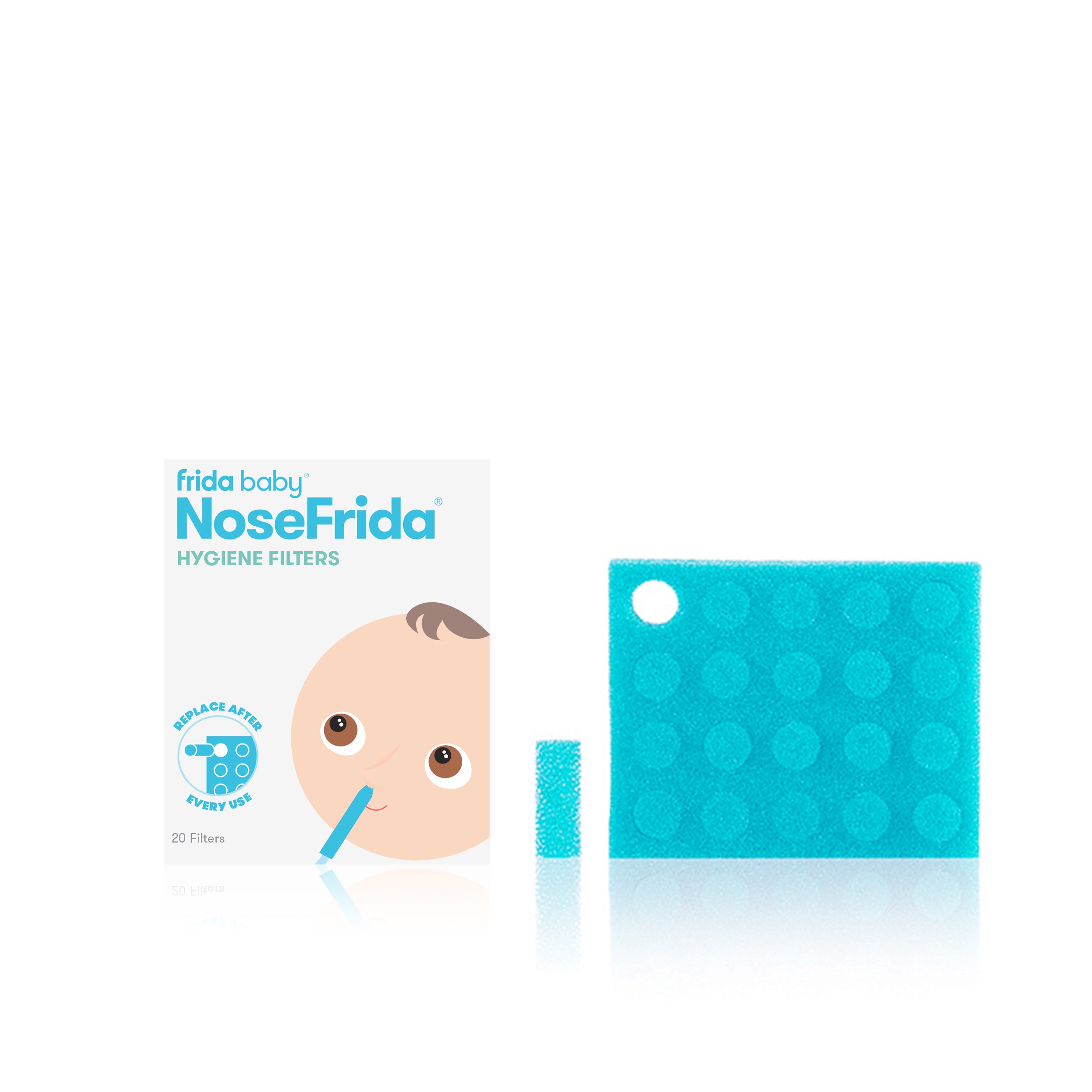 Frida Baby - Filtri Igienici per Aspiratore Nasale SnotSucker (20 pezzi)