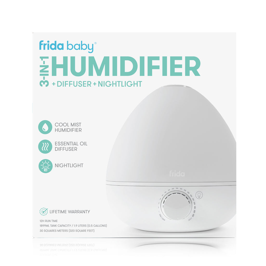 Frida Baby - Umidificatore con Diffusore e Luce Notturna 3 in 1